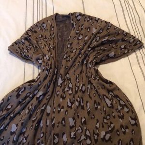 Leopard Poncho